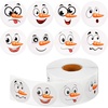 image:imageOutus 800 Pcs Christmas Snowman Stickers Roll 15 Winter Seal Stickers