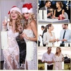 image:imageOutus 100 Pcs Christmas Wine Bottle Gift Bags with Handle White and GoldWhite and Gold