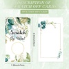 image:imageOutus 100 Pcs Personalized Blank ScratchOff CardsEucalyptus Leaf