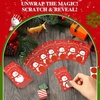 image:imageOutus 100 Pcs Personalized Blank ScratchOff CardsSnowman