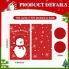 image:imageOutus 100 Pcs Personalized Blank ScratchOff CardsSnowman