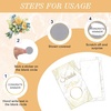 image:imageOutus 100 Pcs Personalized Blank ScratchOff CardsWhite