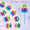 image:imageOutus 32 Pcs Monster Fuzzy Pen Fluffy Pens for Kids Students Gift32 Count Pack of 2
