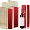 image:imageOutus 100 Pcs Christmas Wine Bottle Gift Bags with Handle White and GoldRed and Gold