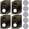 image:imageOutus 100 Pcs Personalized Blank ScratchOff CardsBlack