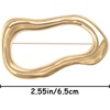 image:image2 PCS Irregular Geometric Brooches Minimalist Gold Large Pins for Women