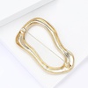 image:image2 PCS Irregular Geometric Brooches Minimalist Gold Large Pins for Women