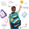 image:image24 Pack Mini Magnetic Drawing Boards for Kids Erasable Doodle and Writing Pad Backpack Keychain Clip Drawing Board for Birthday Party Favors Goodie Bag Stuffers