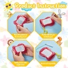 image:image24 Pack Mini Magnetic Drawing Boards for Kids Erasable Doodle and Writing Pad Backpack Keychain Clip Drawing Board for Birthday Party Favors Goodie Bag Stuffers