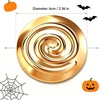 image:image3 PCS GoldTone Spiral Brooch Pins Halloween Princess Dress up Props