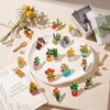image:image3060 Pcs Cute Enamel Pins Bulk Lapel BroochPotted Plant