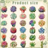 image:image3060 Pcs Cute Enamel Pins Bulk Lapel BroochSucculent Cactus
