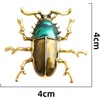 image:image412 PCS 4 Pattern Insects Brooches Lapel Pins Crystal Insect Themed Insect Brooches for WomenModern