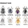 image:image4Pcs Rhinestone Insect Brooch Set for WomenColor A