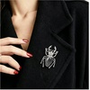 image:image4Pcs Rhinestone Insect Brooch Set for WomenColor A