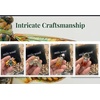 image:image4Pcs Rhinestone Insect Brooch Set for WomenColor B