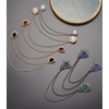 image:image6 Pcs Antique Sweater Shawl Clip Chain Renaissance Style Rose Bowknot Brooch Flowers Wings Heart Cardigan Pin Gold sliver For Woman MenD6PcsCubic Zirconia