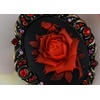 image:imageAlilang Vintage Inspired Antique Reproduct Rose Pink Crystal Flower Cameo Pin BroochRed