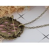 image:imageAlilang Vintage Inspired Antique Reproduct Rose Pink Crystal Flower Cameo Pin BroochRose Pink
