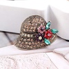 image:imageComelyjewel Rhinestone Brooch Pins for Women Hat Jewelry Brooch Pins Durable and UsefulRetro Silver
