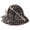 image:imageComelyjewel Rhinestone Brooch Pins for Women Hat Jewelry Brooch Pins Durable and UsefulRetro Silver