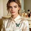 image:imageCrystal Rhinestone Butterfly BroochElegant Butterfly Lapel PinsDeep Blue