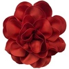 image:imageDainty Satin Fabric Rose Flower Brooches 75in Extra Large Big Camellia Flower Brooches Lapel Pins for Women Wedding Party Dance Dress Clothes AccessoriesRed