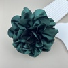 image:imageDainty Satin Fabric Rose Flower Brooches 75in Extra Large Big Camellia Flower Brooches Lapel Pins for Women Wedding Party Dance Dress Clothes AccessoriesGreen