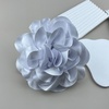 image:imageDainty Satin Fabric Rose Flower Brooches 75in Extra Large Big Camellia Flower Brooches Lapel Pins for Women Wedding Party Dance Dress Clothes AccessoriesWhite