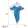 image:imageElven Tree Leaf Enamel Brooch for Women Men Mystery Keepsake Leaf Pin Luck Elven Cloak Leaf Clasp Costume Accessory Cosplay JewelryBlue