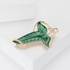 image:imageElven Tree Leaf Enamel Brooch for Women Men Mystery Keepsake Leaf Pin Luck Elven Cloak Leaf Clasp Costume Accessory Cosplay JewelryGreen Gold