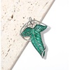image:imageElven Tree Leaf Enamel Brooch for Women Men Mystery Keepsake Leaf Pin Luck Elven Cloak Leaf Clasp Costume Accessory Cosplay JewelryGreen Silver