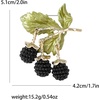 image:imageEnamel Blackberry Brooches for Women