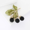image:imageEnamel Blackberry Brooches for Women