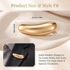 image:imageGold Brooch Pin for Women Vintage Geometric Metal Brooch