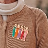 image:imageLetter Queen Brooch Pin Corsage Sweater Dress Shawl Elegant Jewelry Accessory Decor for Wedding Birthday Party Christmas GiftFive Sisters