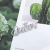 image:imageLetter Queen Brooch Pin Corsage Sweater Dress Shawl Elegant Jewelry Accessory Decor for Wedding Birthday Party Christmas GiftQueen