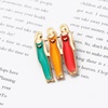 image:imageLetter Queen Brooch Pin Corsage Sweater Dress Shawl Elegant Jewelry Accessory Decor for Wedding Birthday Party Christmas GiftThree Sisters