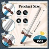 image:imageOutus 24 Pcs Inflatable Swords Blow up Swords Party Favors4 ColorsBlue