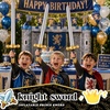 image:imageOutus 24 Pcs Inflatable Swords Blow up Swords Party Favors4 ColorsGold black