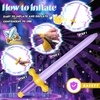 image:imageOutus 24 Pcs Inflatable Swords Blow up Swords Party Favors4 ColorsGold purple