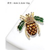 image:imageRhinestone Crystal Bee Pin Brooch Statement Imitation Pearls Bee Brooch Shiny Rhinestone Beaded Insect Pin Jewelry Vintage Clothes DecorationPine Cone