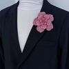 image:imageRhinestone Flower Brooch Pin for Women Men Elegant Sparkly Crystal Camellia Floral Lapel Pins Shawl Dress Suit Clothes Accessories Wedding Party Fashion Jewelry 105mmLight Pink