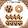 image:imageSuncalla 8 Pcs Chocolate Chip Felt Cookies Decor Brooches Chest Clip Cookies Costume Accessories for Halloween Party SuppliesBrooch