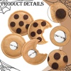 image:imageSuncalla 8 Pcs Chocolate Chip Felt Cookies Decor Brooches Chest Clip Cookies Costume Accessories for Halloween Party SuppliesBrooch