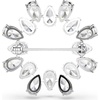 image:imageSwarovski Matrix brooch Pear cut clear Rhodium finish