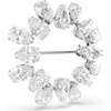 image:imageSwarovski Matrix brooch Pear cut clear Rhodium finish