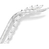 image:imageSwarovski Mesmera brooch Mixed cuts White Rhodium finish