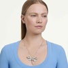 image:imageSwarovski x Ariana Grande Official Dragonfly Motif Jewelry Collection Brooch Pendant Necklace Earrings Mixed Cut Multicolored Stones Rhodium FinishMulticolored PendantBrooch