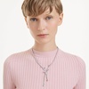 image:imageSwarovski x Ariana Grande Official Dragonfly Motif Jewelry Collection Brooch Pendant Necklace Earrings Mixed Cut Multicolored Stones Rhodium FinishMulticolored Cross Over Necklace
